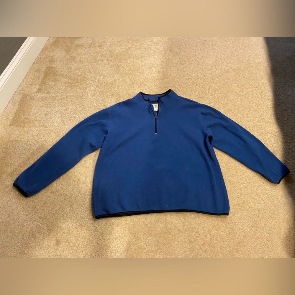 OLD NAVY FLEECE WITH 1/4 ZIPPER COLLAR